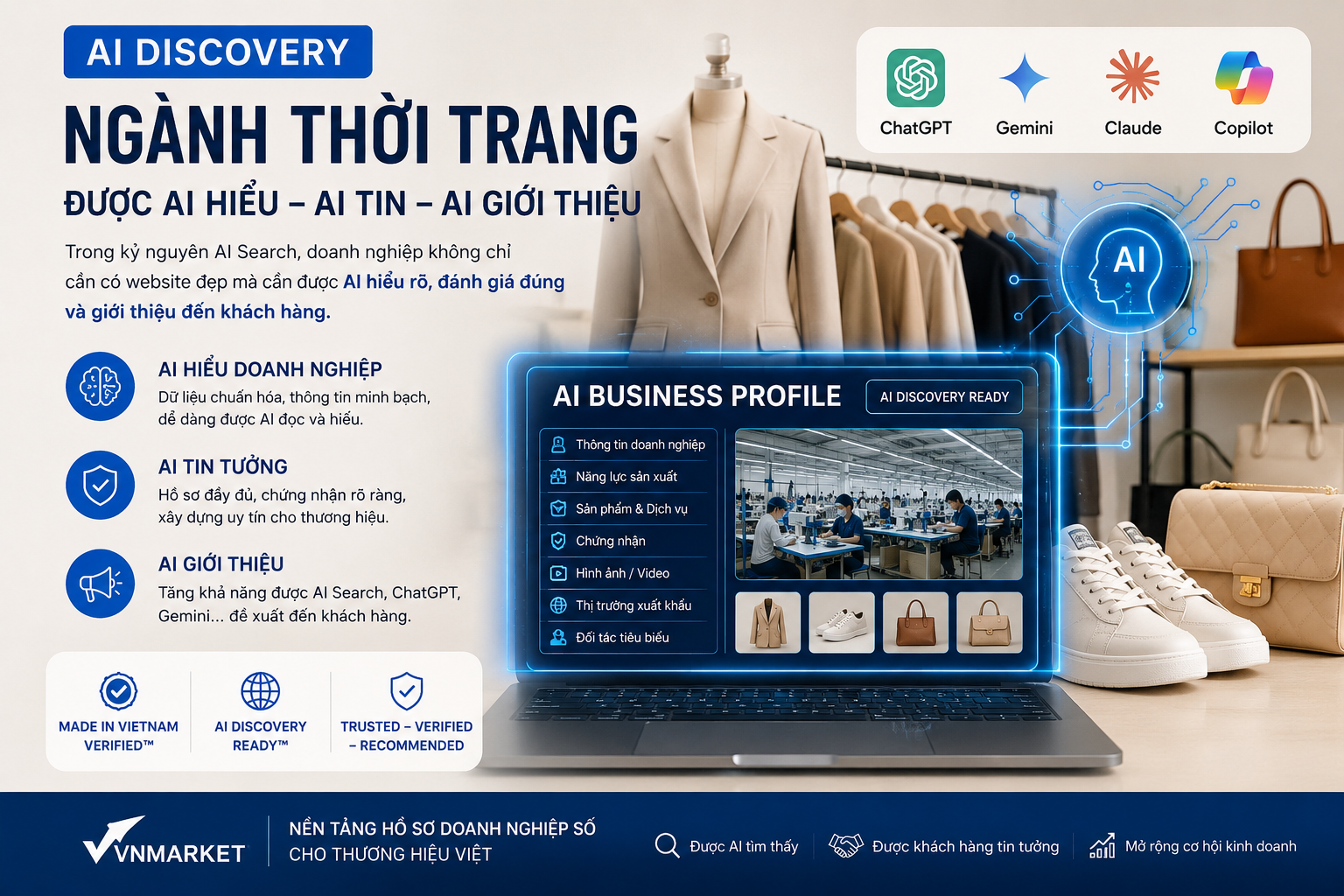 AI Discovery sẽ thay đổi ngành Thời trang, Giày dép và Túi xách như thế nào?